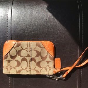 Coach wristlet